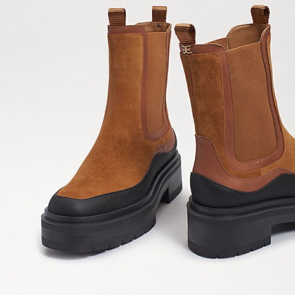 New Sam Edelman Lulia Lug Sole Boots - Picture 4 of 11